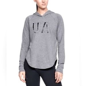 ($15) Under Armour Long Sleeve Hooded Baseball T-Shirt, Sz:XS